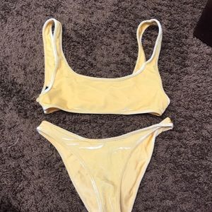 TRIANGL VELVET BIKINI